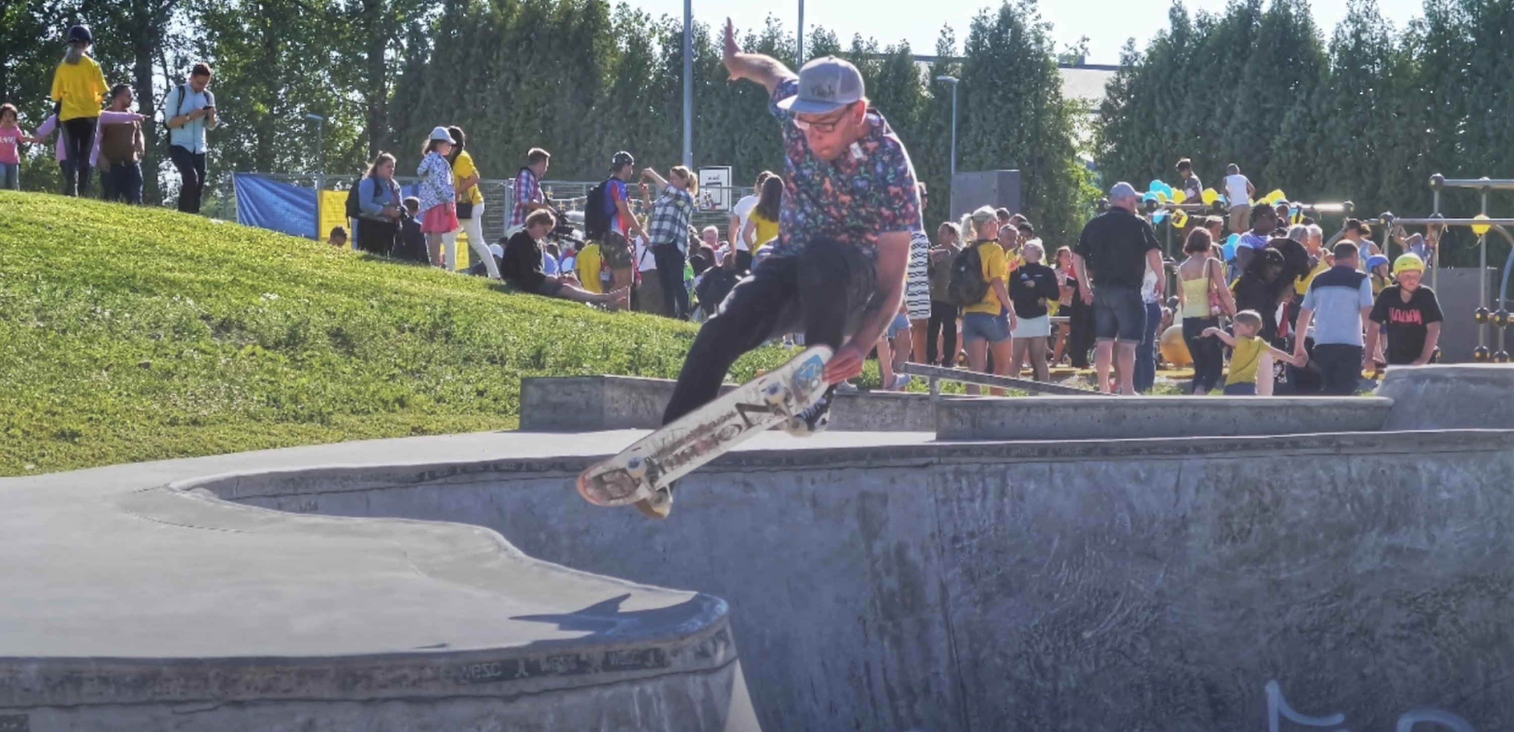 Skateboardåkare i Dalarna
