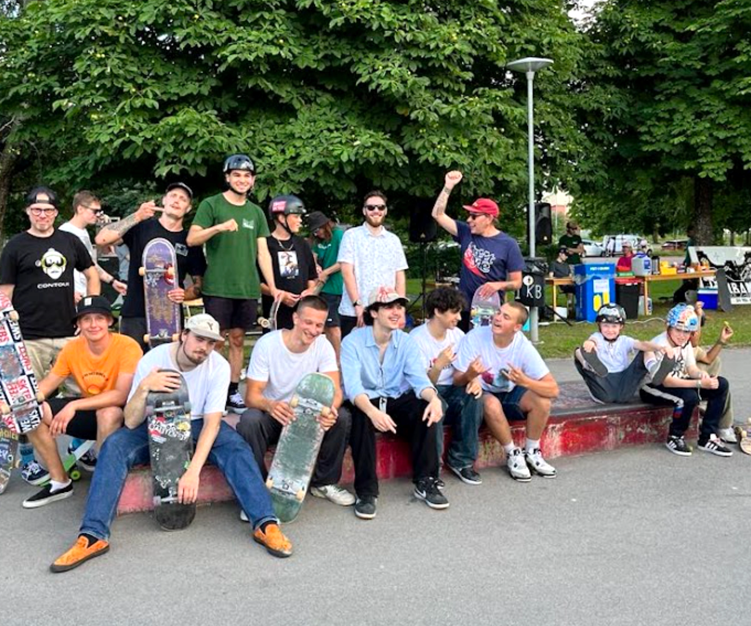 Skateboardåkare och föreningsliv i Dalarna